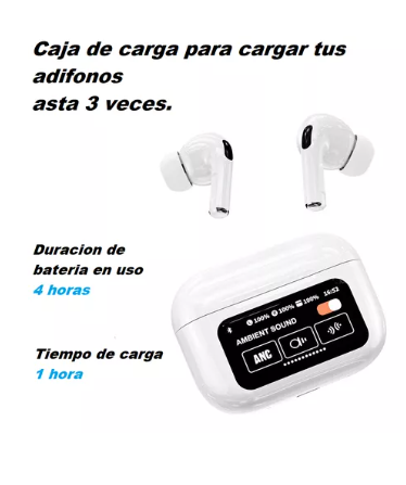 Audifonos Bluetooth Pro - Compacto, resistente y con cancelación de ruido