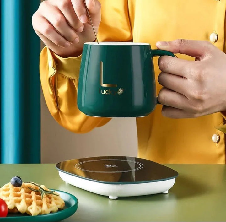 Taza Con Calentador Electrico • 3 Colores