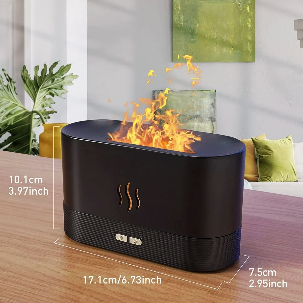 Humidificador de Llama LED