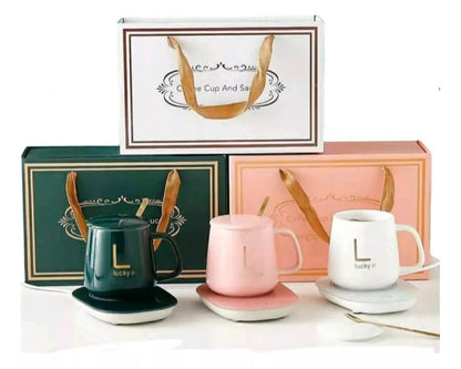 Taza Con Calentador Electrico • 3 Colores