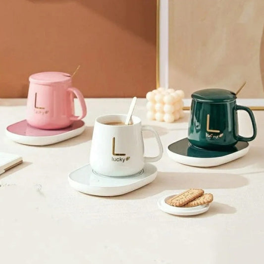 Taza Con Calentador Electrico • 3 Colores